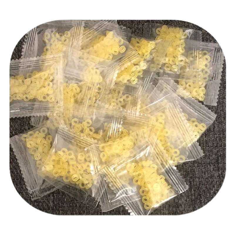 Factory wholesale granular rubber band spot granular rubber band Red Worm rubber band