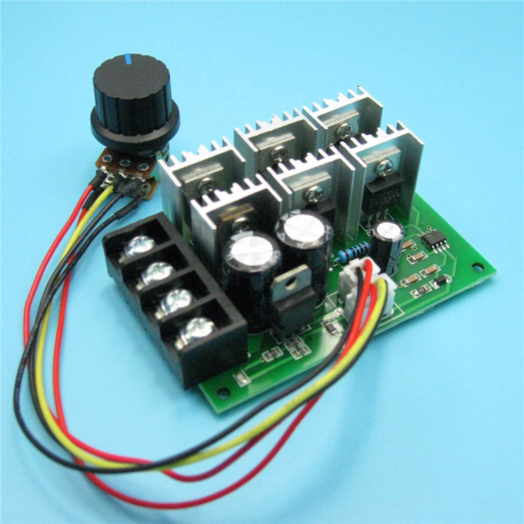 PWM DC motor speed controller 40A high power motor drive 12V24V36V48V motor driver