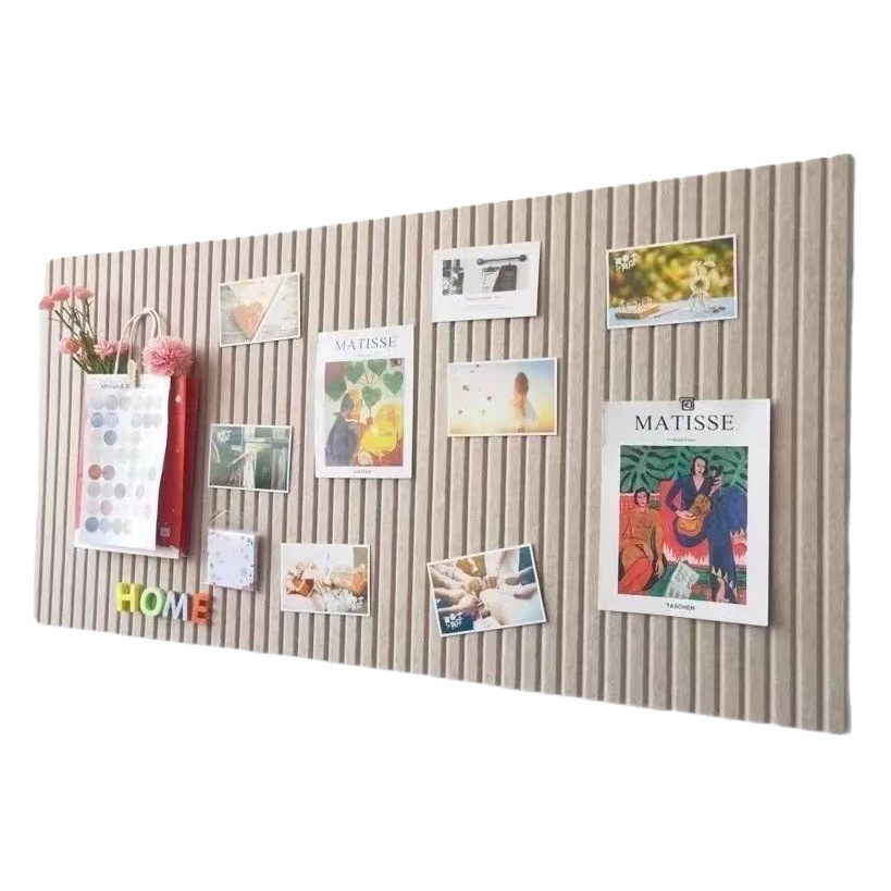 Punch-free felt wall stickers kindergarten works display bulletin board Photo Wall living room TV background wall decoration