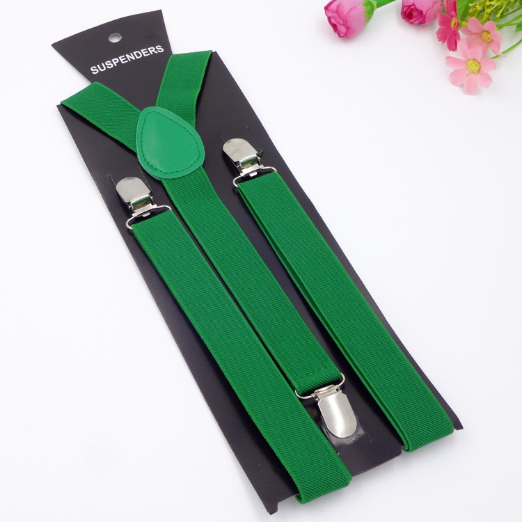 Picture of Factory wholesale candy color strap unisex adult sling multi-color optional 3 clips 2.5cm