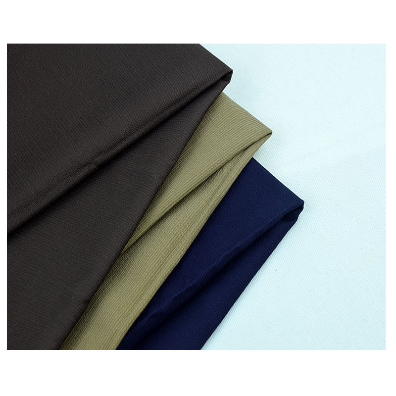 Spot supply cotton corduroy strip jacquard elastic fabric fashion Korean pants fabric