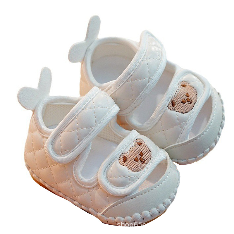 Picture of Baby Shoes Summer Sandals Soft Sole Non-slip Beginner Baby Shoes 0-1 Year Old Toddler Shoes Breathable Anti-drop