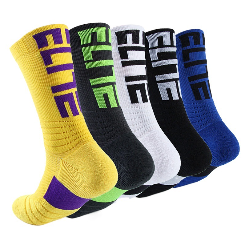 Sports straight version of the line in the tube socks manufacturers wholesale socks European foreign trade single tail single goods socks actual basketball socks