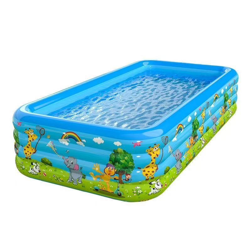 Picture of Cross-border PVC Swimming Pool Children's Household Large Thickened Folding Inflatable Pool 3 m Outdoor Large Family Pool