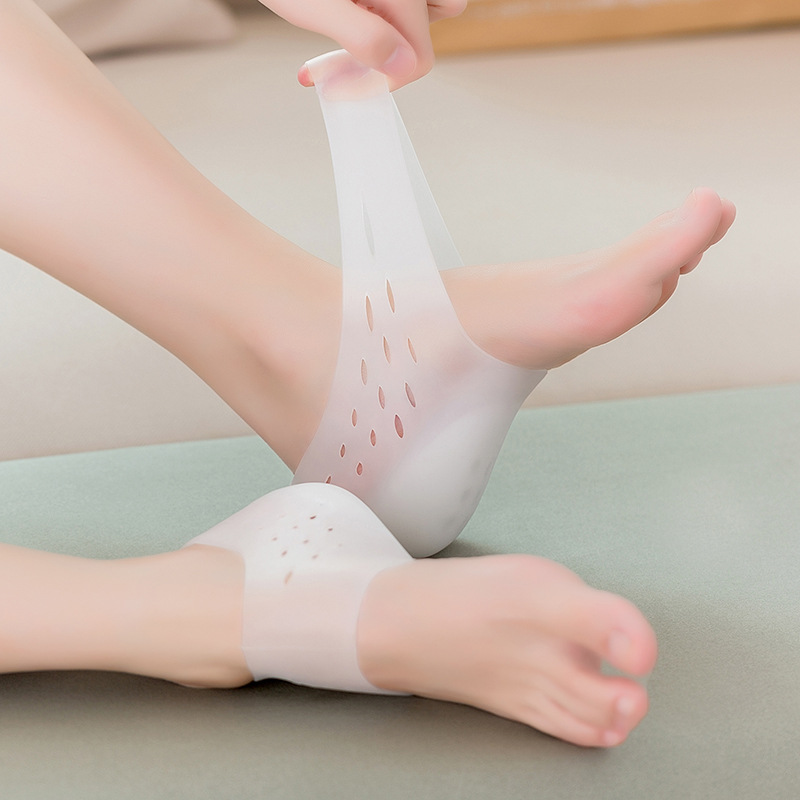 Picture of Inner Heightening Insole Invisible 5cm Half-Pad Soft Socks Inner Bionic Comfortable Heel Heightening Insole Heightening Socks Non-Slip
