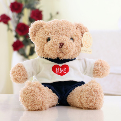 Picture of Sweater Teddy Bear Hug Bear Doll Plush Toy Bear Pillow Doll Wedding Gift Cute