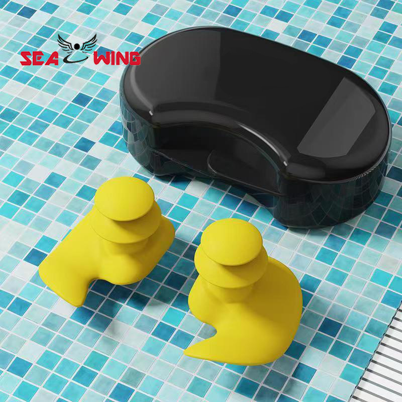 Picture of Adult Swimming Earplugs Professional Waterproof Silicone Soft Nose Clip Swimming Earplugs Training Equipment Earplugs Nose Clip Wholesale