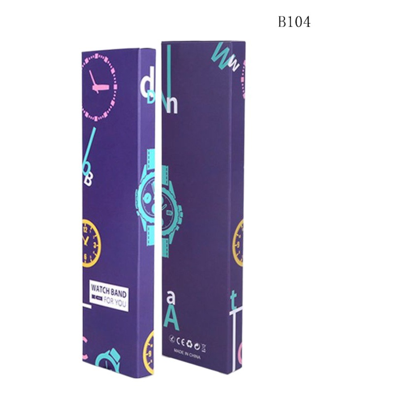 Source Manufacturer Spot Steel Belt Leather Woven Universal Watch Strap Remover Card Slot Window Box Watch Case Packaging Paper Holder