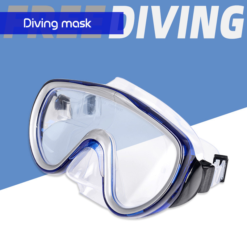 Diving goggles adult unisex glass goggles large frame mask snorkeling mask swimming goggles
