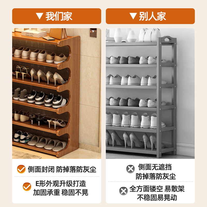 Picture of Shoe Rack for Home Entrance Multi-Layer Rental House Entry Door Simple New Model 2025 Storage Space-Saving