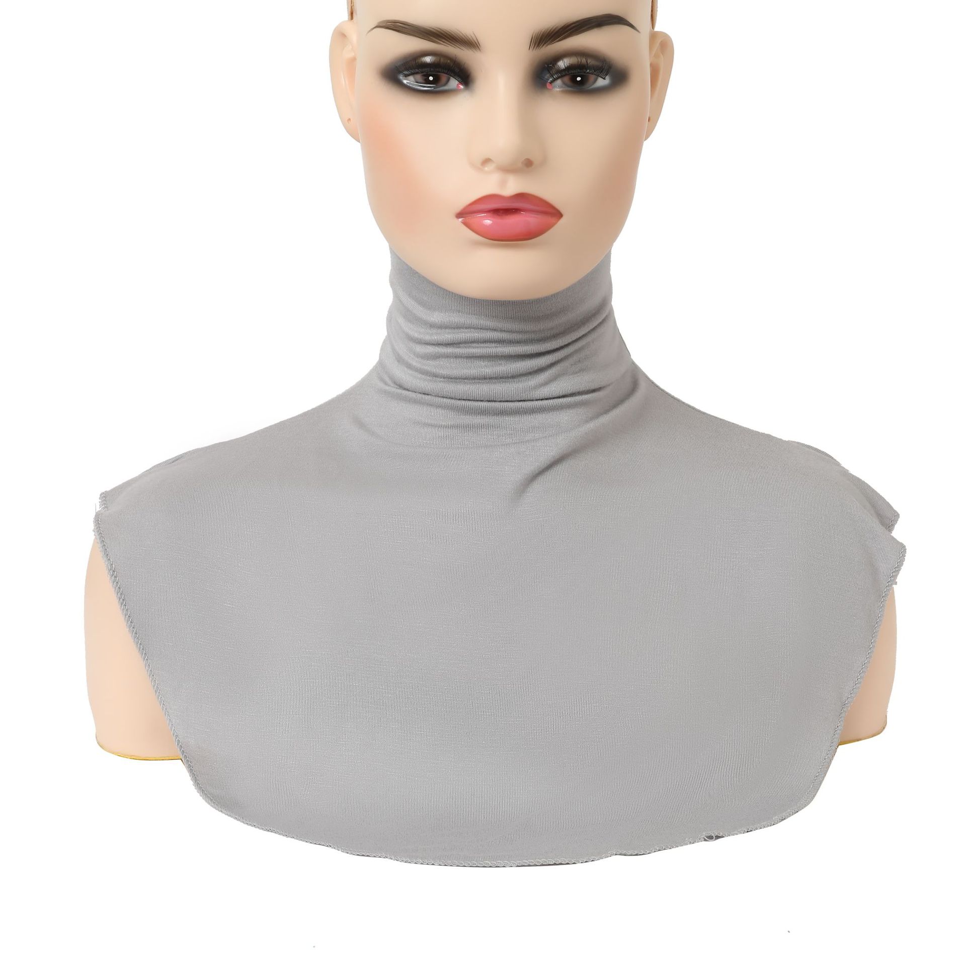 Picture of mercerized cotton collar set arabian ladies collar high collar set neck in stock wholesale H010