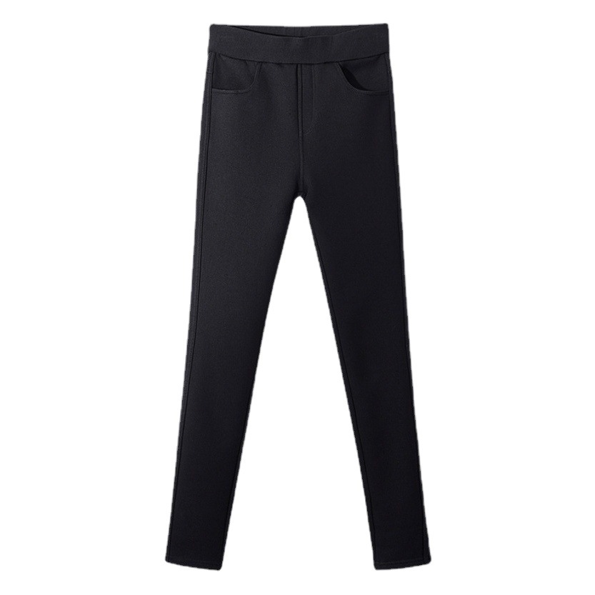 Elastic Leggings Women's Outer Wear Summer Thin 2021 New Stretch High Waist Spring and Autumn Black Pencil Leggings