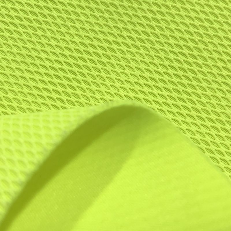 Picture of Niche Fashion messenger bag thick diamond elastic mesh composite Lycra cloth three-in-one elastic composite fabric