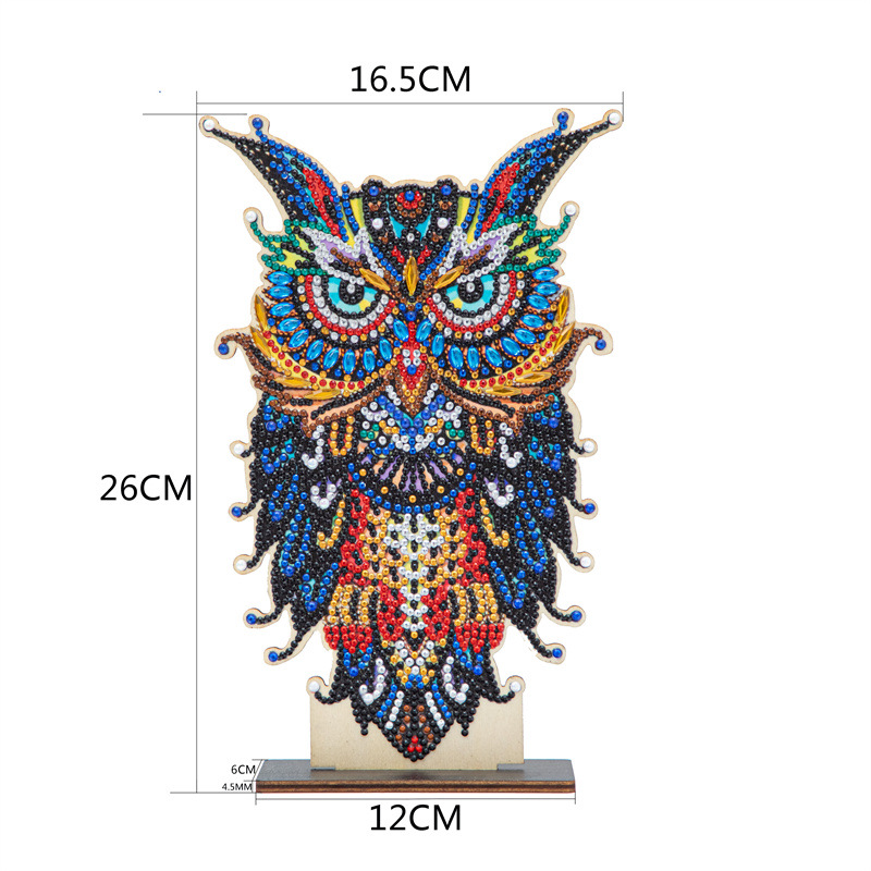 Picture of Cross-Border Christmas Diamond Painting Full of Diamonds Special-Shaped Bright Diamond 5D Diamond Decorative Painting Stereo 3D Table Setting Hot Sale