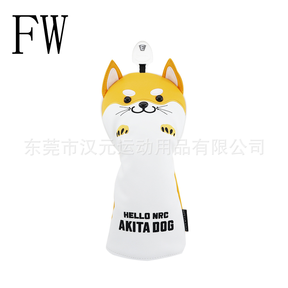 Picture of Factory wholesale Korea cross-border Golf Club cover protective cover iron cover wood dog outdoor sports accessories Black