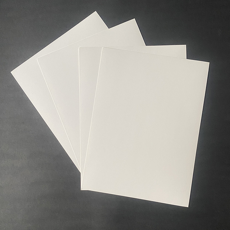 Yiwu Clothing Cardboard Short-sleeved T-shirt Shirt Folded Clothes Packaging Lining Double-sided White Cardboard A4A3 Cardboard Sheet