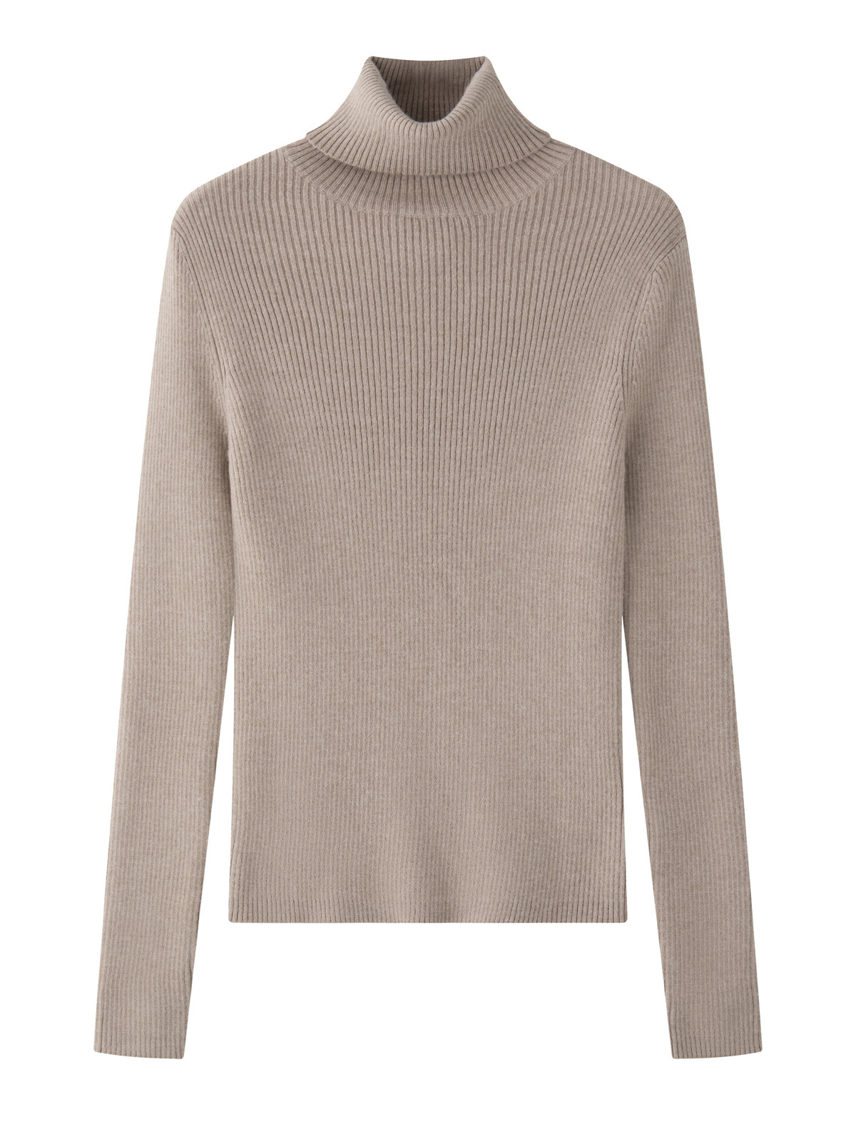Picture of Lvu Winter New Korean Style Simple Slim Fit Cashmere Base Shirt Delicate Skin-friendly Slimming Casual Top for Women