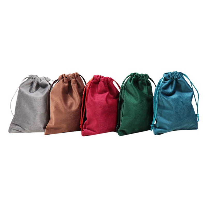 Velvet Bag Drawstring Jewelry Velvet Bag Headphone Storage Bag Jewelry Bag Jewelry Dustproof Bag Wholesale