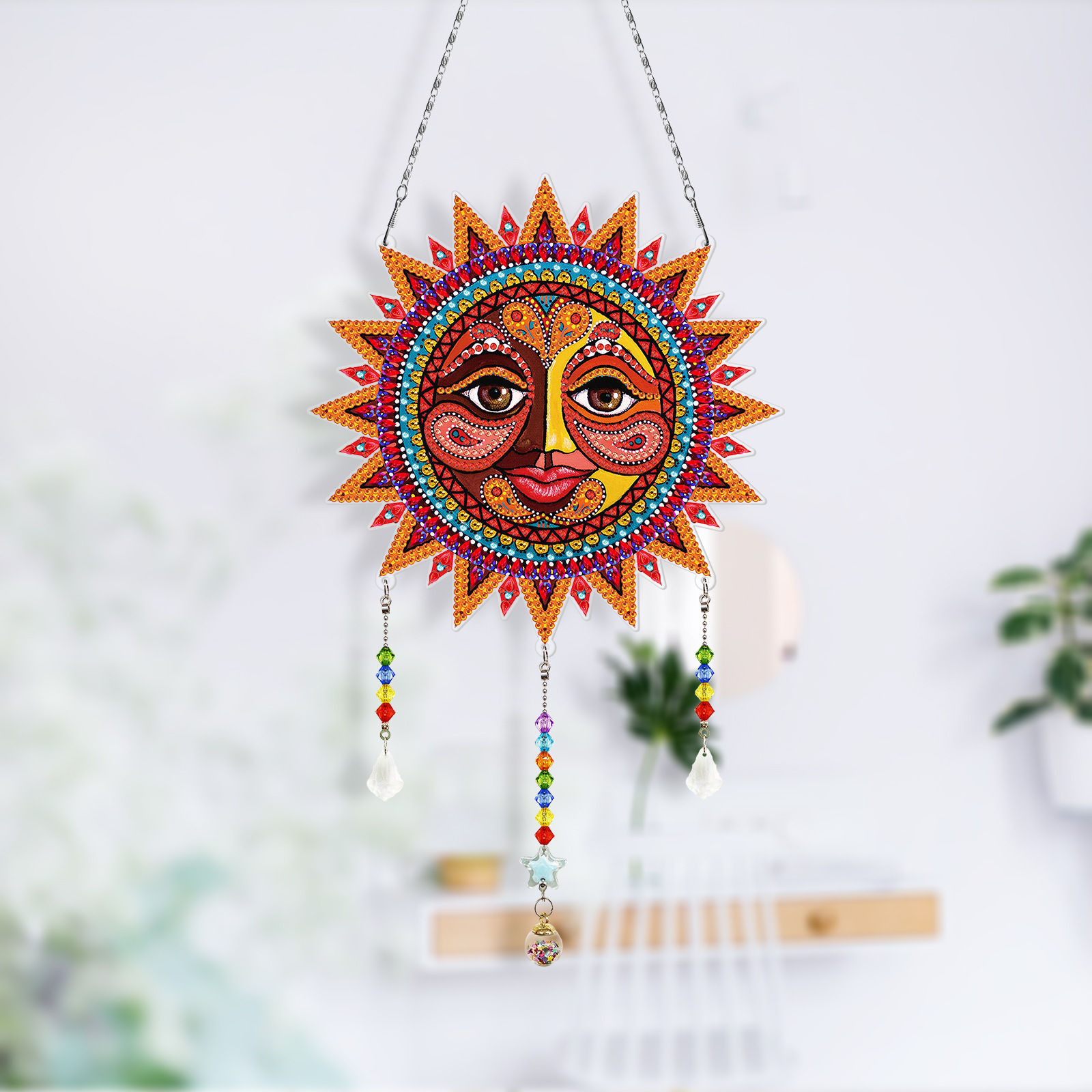 Picture of Diamond Painting Peripheral DIY Hanging Brand Handmade Diamond Embroidery Pvc Hanging Painting Beaded Decorative Painting Can Be Distributed and Wholesale