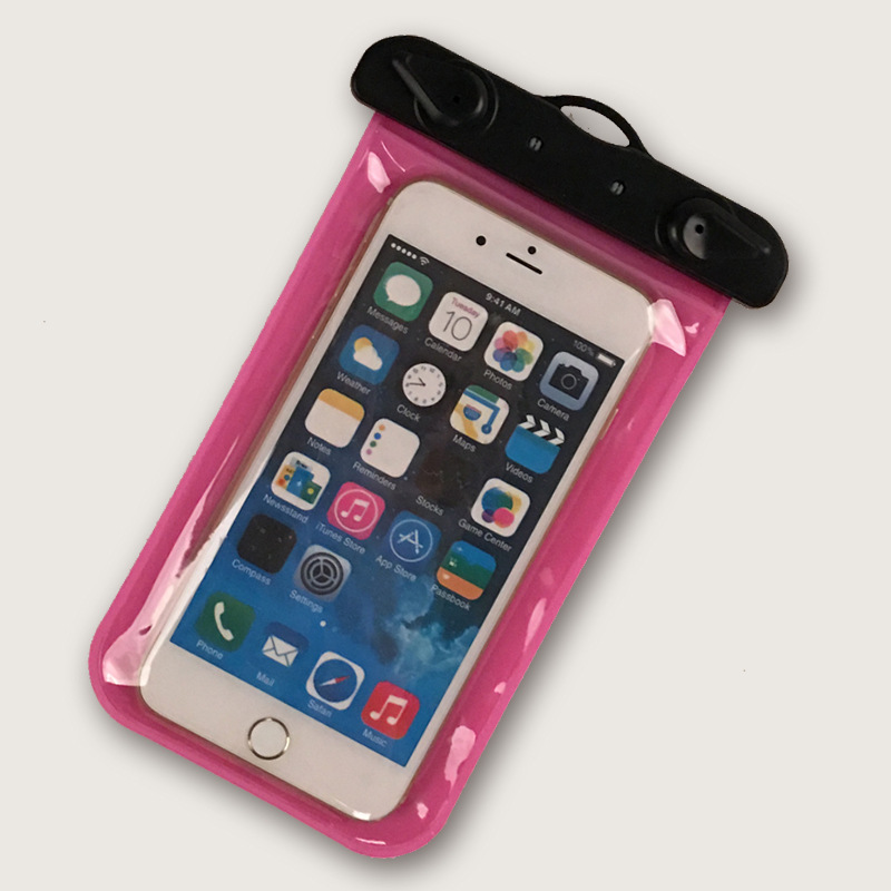 Picture of Wholesale Touch Screen Transparent Outdoor Swimming and Diving Supplies Mobile Phone Waterproof Bag New Apple Waterproof Mobile Phone Case