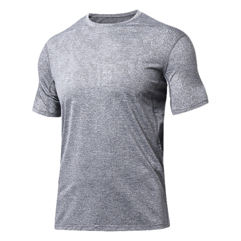 Outdoor Running Quick-drying Sports Short-sleeved T-shirt Quick-drying Men's Summer Loose Training Breathable Basketball Quick-drying Clothes