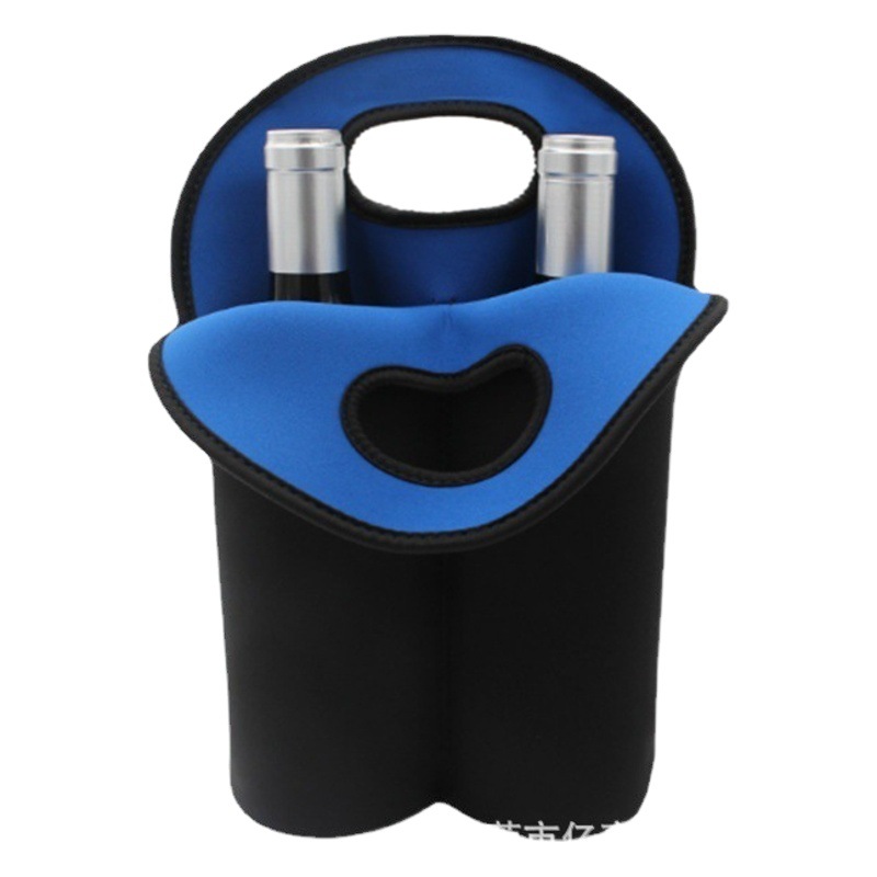 Cross-Border Spot Diving Material Red Wine Bottle Set Neoprene Double Bottle Red Wine Set Two Bottles Diving Material Red Wine Champagne Set