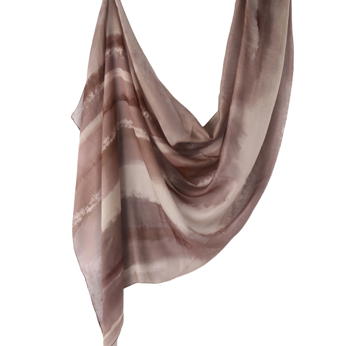 Picture of Best-Selling Watercolor Tie-Dye Cotton Scarf Arabian Satin Polyester Long Scarf Turkish Middle Eastern Scarf