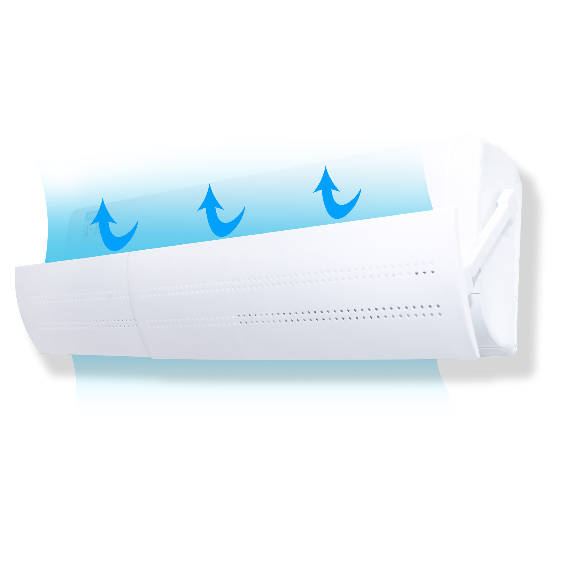 Picture of Retractable Air Conditioning Windshield Confinement Anti-Direct Blowing Wind Deflector Air Outlet Windshield Household Air Conditioning Baffle
