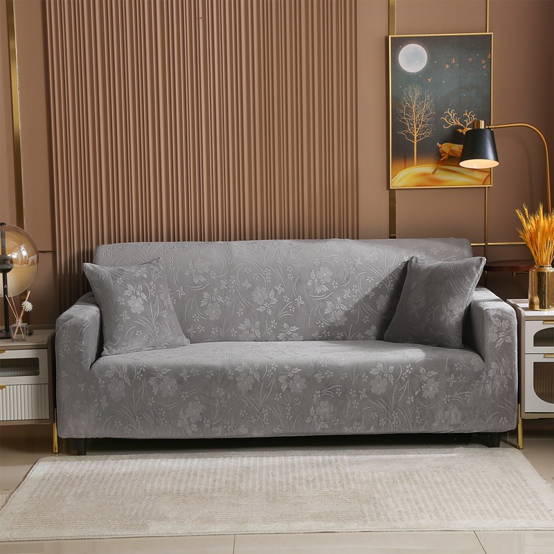 Picture of New Style Thickened Crystal Velvet Light Luxury Jacquard Sofa Cover Cover All-inclusive Elastic Multi-functional Sofa Cover Cloth Anti-cat Scratch