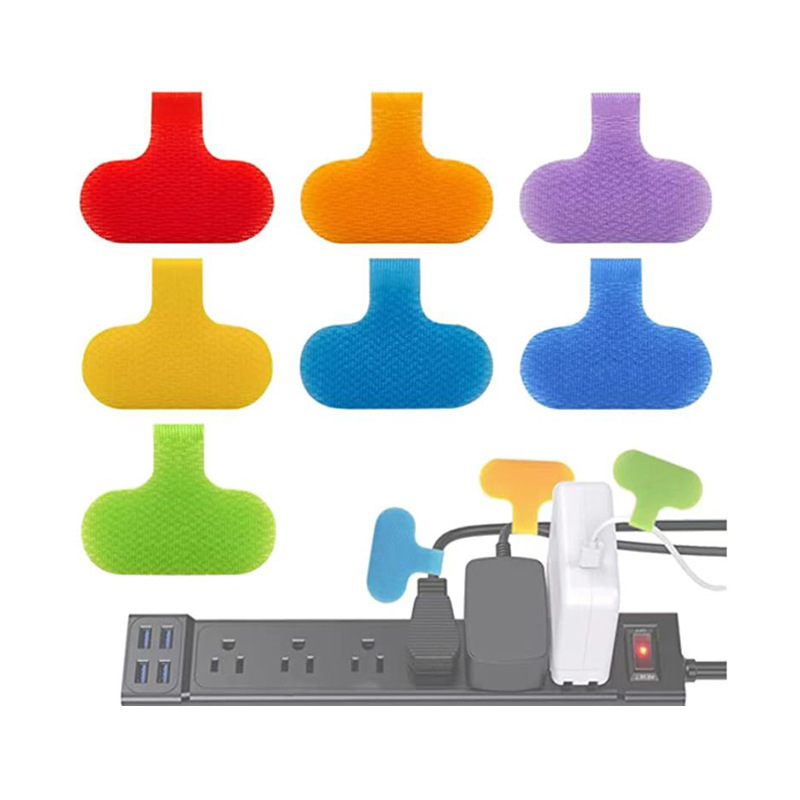 Picture of Cross-border hot sale storage cable label 50 pack can be written in wire label management and sorting cable tie