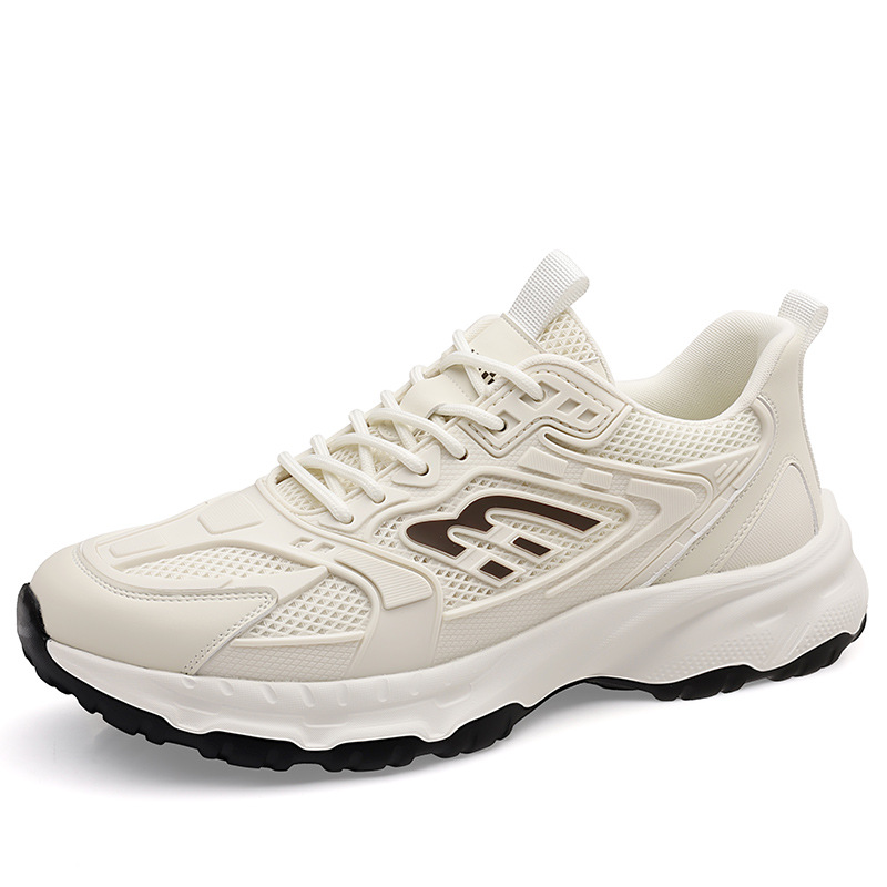 Summer New Mesh Sports Shoes for Men, Lightweight, Breathable, Non-Slip Men's Shoes, Soft Soles, High-End Fashion Sports Shoes Wholesale