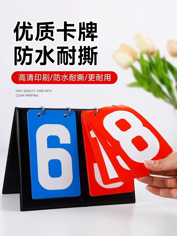 Picture of Egg-Breaking Scoreboard, Egg-Breaking Scorer, Competition Props, Scorer, Poker Card, Special Card Recorder, Page Turning