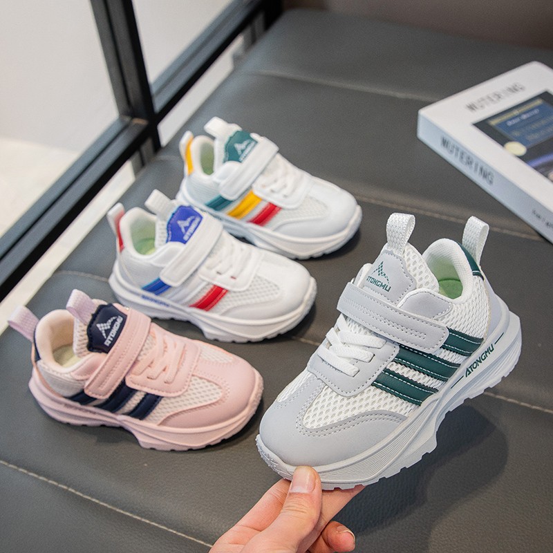 2025 Children's New Children's Shoes Breathable Sports Casual Shoes Middle and Big Children's Casual Shoes Girls' Trendy Fashion Running Shoes