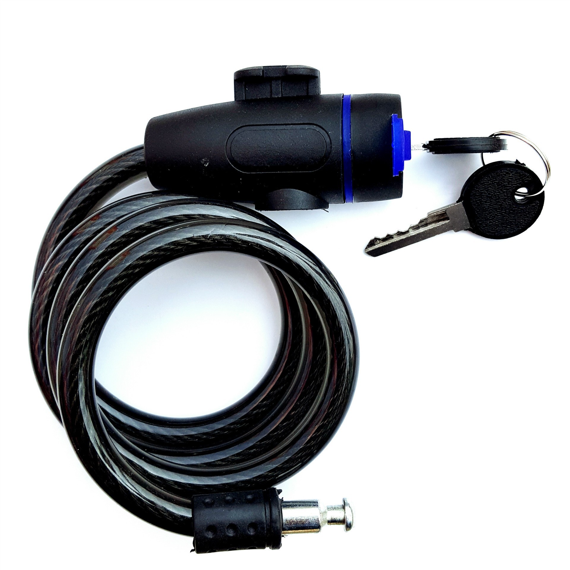 Bicycle lock highway mountain bike car lock electric motorcycle bicycle anti-theft lock steel wire cable lock equipment accessories