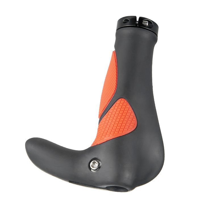 Picture of Mountain Bike Handlehold Cover Universal Horn Horn Lock Aluminum Alloy Handle Ergonomic Bicycle Grip