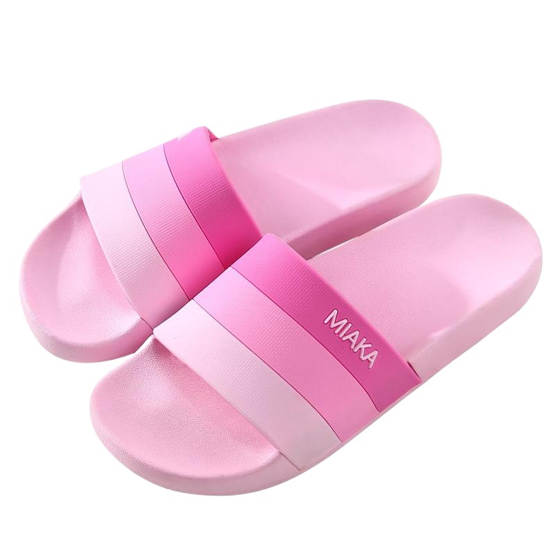 Lidani Simple Classic Home Slippers Men's Bathroom Bath Couple Slippers Four Seasons Comfortable Non-Slip Sandals for Women