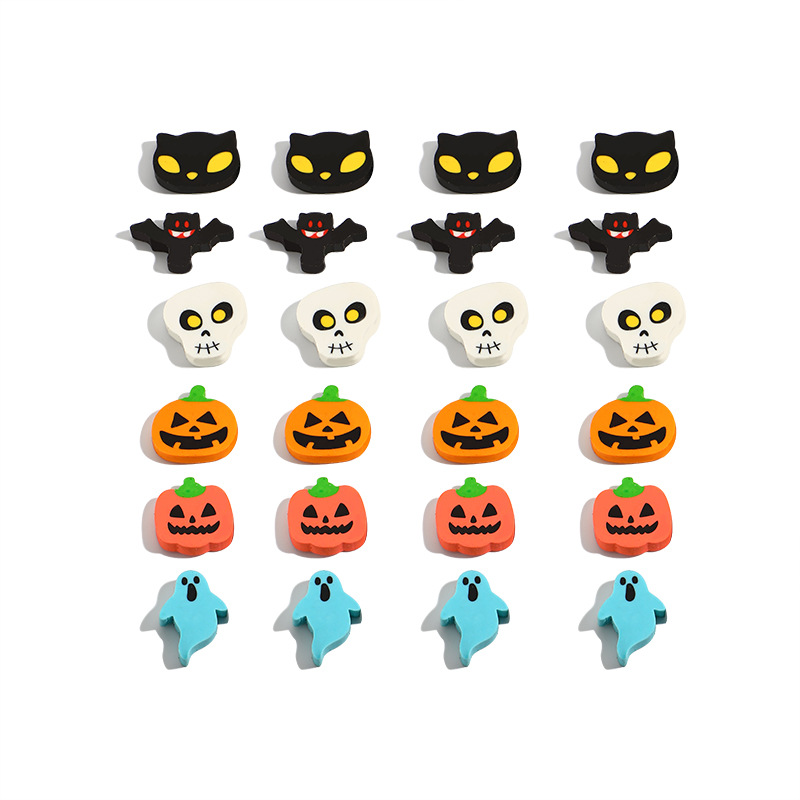 Picture of Halloween eraser cartoon bat pumpkin stationery prize gift eraser school supplies cross-border stationery wholesale