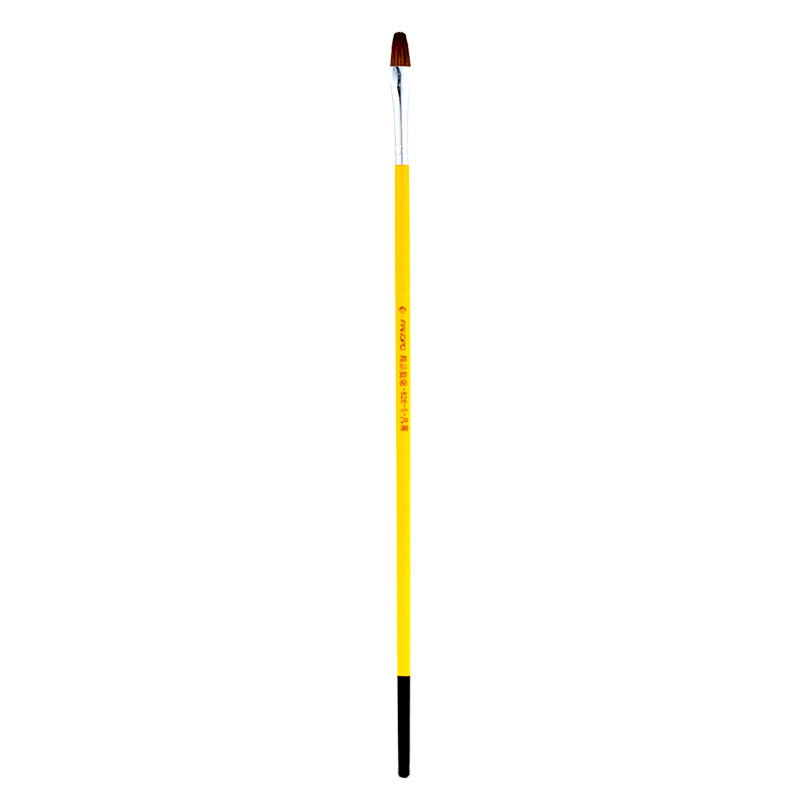Picture of Wolf brush oil brush 6 sets of watercolor acrylic flat brush art painting tools gouache paint brush