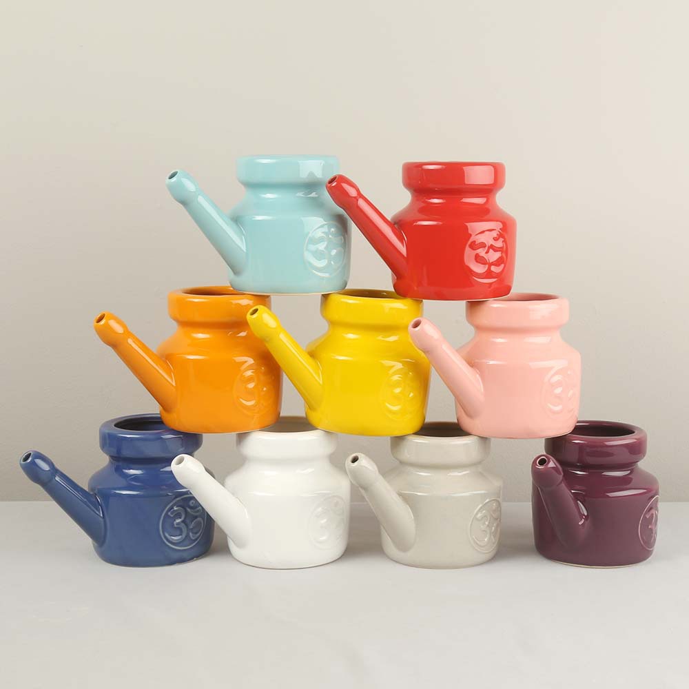 Picture of 350 ml Ceramic Nose Washer Nose Washer Yoga Nose Washer
