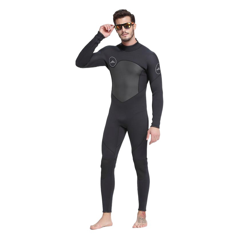 Shabbat One-piece Diving Suit Long-sleeved 1.5mm Jellyfish Suit Snorkeling Professional Diving Suit Warm Sun Protection Surf Suit
