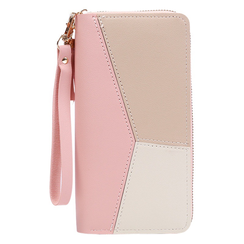 New Korean Style Wallet for Women, Long Zipper, Large Capacity Mobile Phone Bag, Versatile Korean Style Clutch Bag, Card Holder
