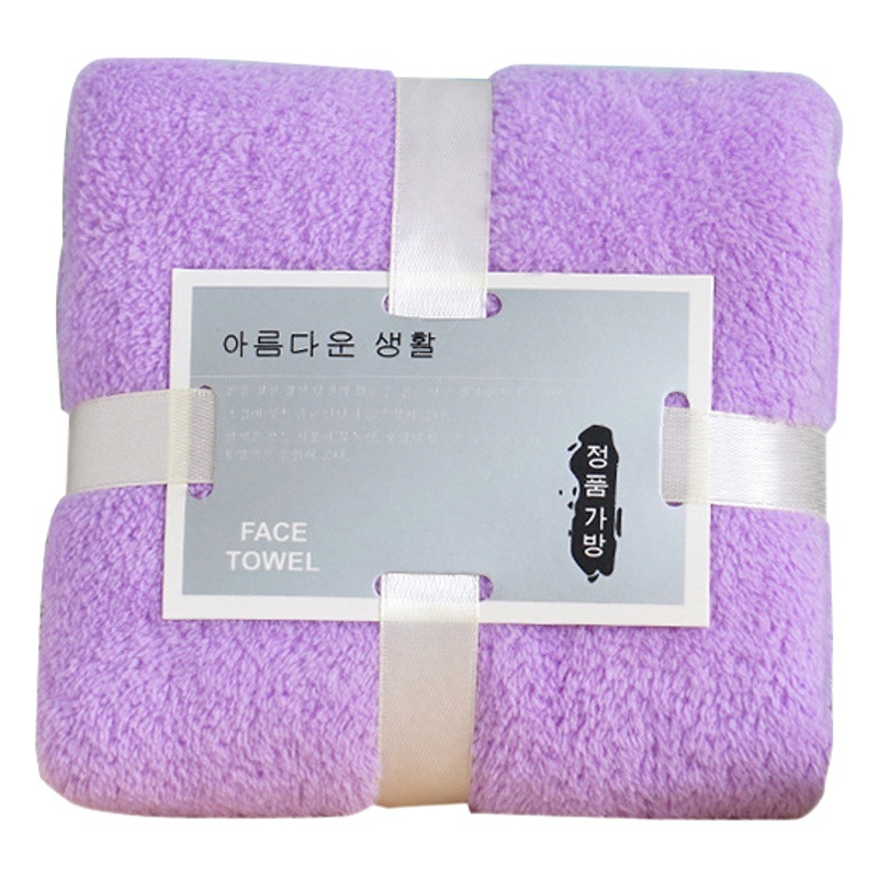 Coral fleece hand gift towel wholesale square absorbent towel face towel hand gift wedding card towel