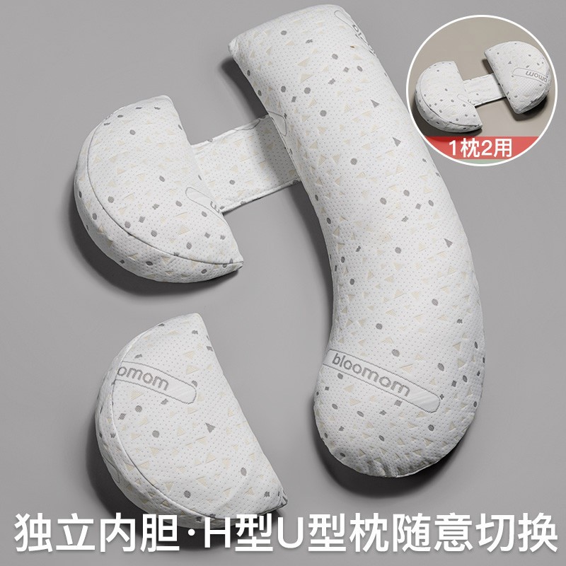 Picture of Cross-border Pregnant Women's Pillow Waist Protection Side Sleeping Side Sleeping Pillow Breast-feeding Pillow Abdominal Cushion Multifunctional Removable and Washable Sleeping Artifact