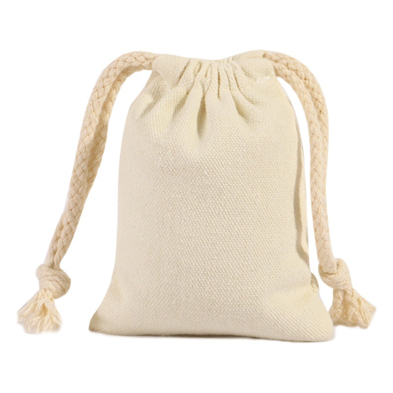 Canvas Bag Portable Canvas Bag Custom Advertising Canvas Bag Custom Logo Rice Canvas Bundle Pocket Wholesale
