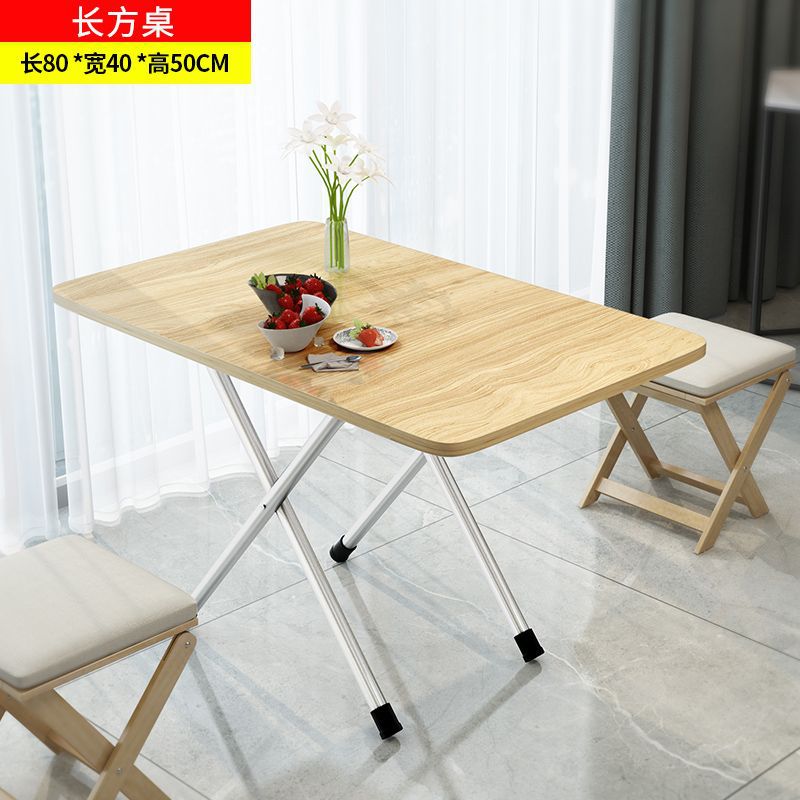 Picture of Wholesale Folding Table Dining Table Home Small Dining Table Portable Outdoor Folding Stalling Table Square Dormitory Simple