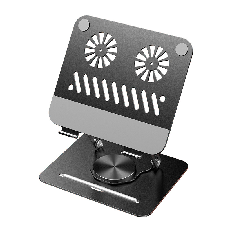 Picture of Cross-border Desktop Computer Bracket Notebook Folding Cooling Fan Bracket Portable Storage Lifting Notebook Bracket