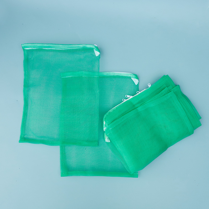 Zipper filter material mesh bag aquarium fish tank filter material filter bag filter material bag zipper packaging mesh bag wholesale