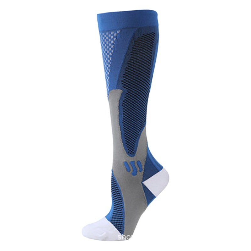 Cross border sports compression socks calf socks long pressure socks outdoor fitness running football elastic socks in stock