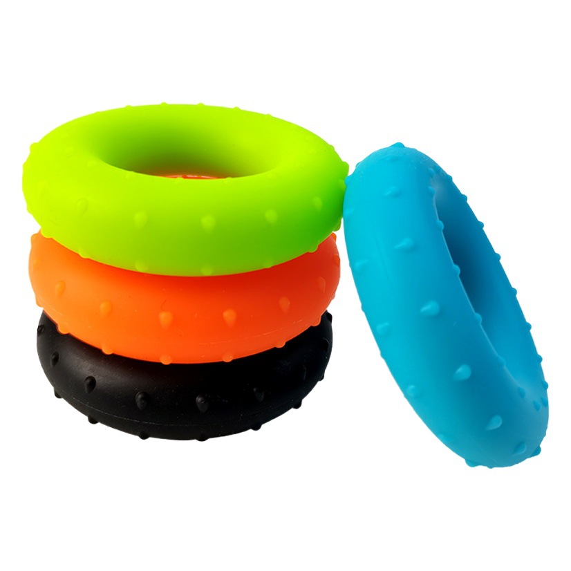 Silicone Grip Power Ball Soft Jelly Hand Feel Egg Ball Reflex Ball Grip Circle Piano Training Finger