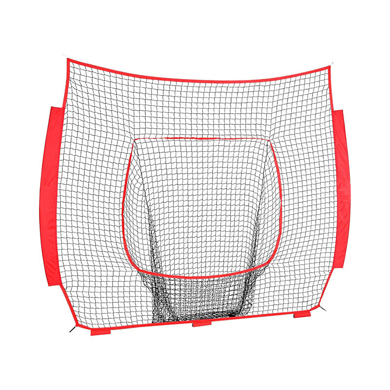 Picture of 7x7ft Baseball Net Pure Net Indoor Outdoor Baseball Practice Net Softball Strike Practice Net Portable Rebound Net